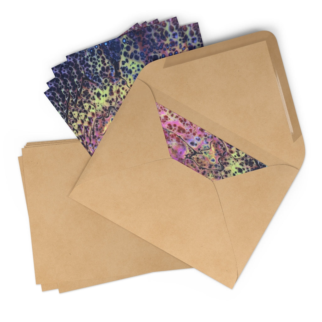 'Psychedelic Cells' Greeting Card (1 pc.)