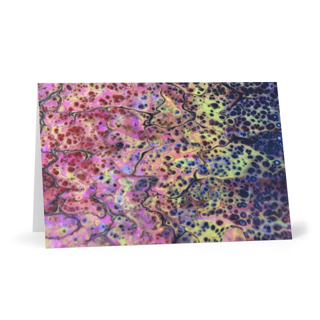 'Psychedelic Cells' Greeting Card (1 pc.)